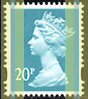 1995 GB - SGY1679b (U270bx) 20p Sea-Green (E) 2mm Vnsh (AY3) MNH